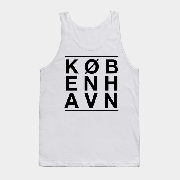 KØBENHAVN Tank Top by mivpiv